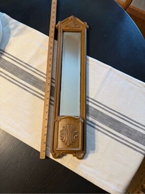 Vintage HOMCO wall planter with mirror